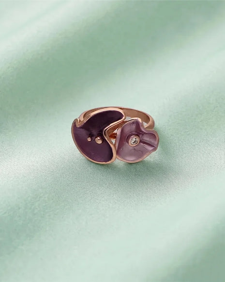 Rosaline Glow Ring in 92.5 Silver