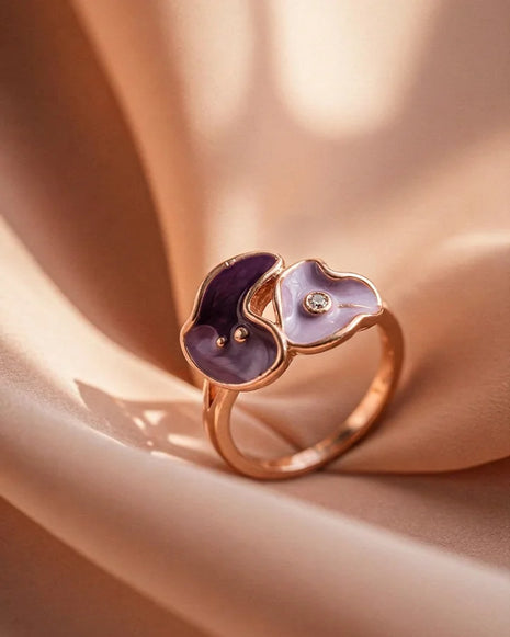 Rosaline Glow Ring in 92.5 Silver