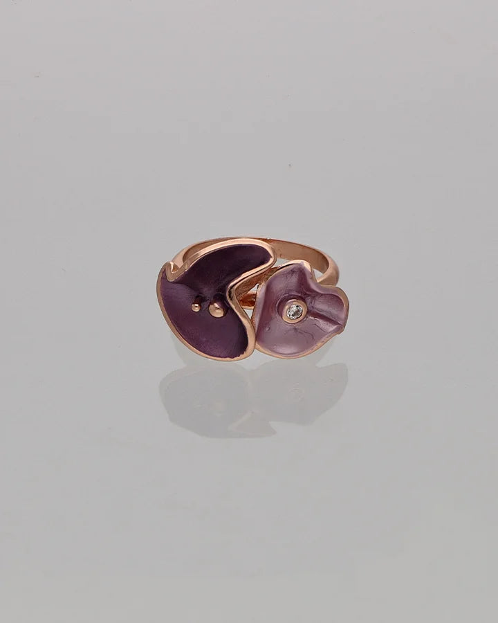 Rosaline Glow Ring in 92.5 Silver