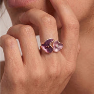 Rosaline Glow Ring in 92.5 Silver