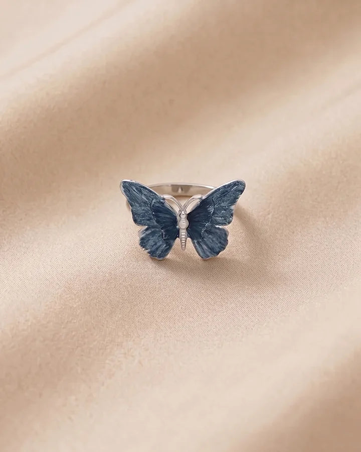 Twilight Blush Ring in 92.5 Silver