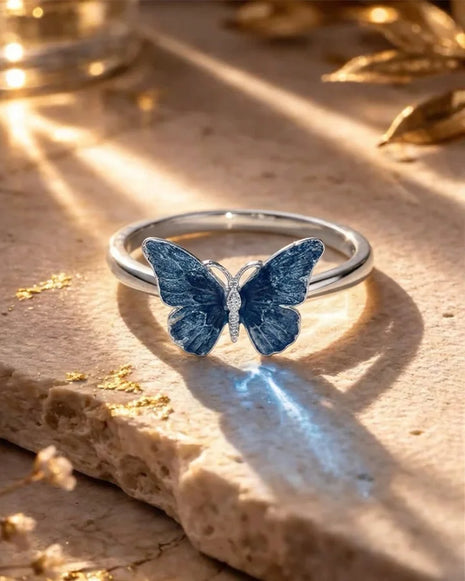 Twilight Blush Ring in 92.5 Silver