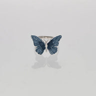 Twilight Blush Ring in 92.5 Silver