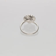 Ivory Gleam Ring in 92.5 Silver