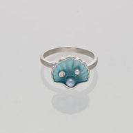 Ivory Gleam Ring in 92.5 Silver