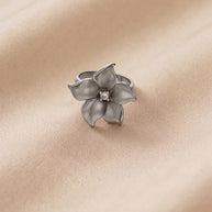 Luna Frost Ring in 92.5 Silver