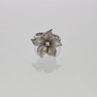 Luna Frost Ring in 92.5 Silver
