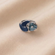 Stellar Glow ring in 92.5 Silver
