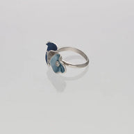 Stellar Glow ring in 92.5 Silver
