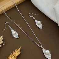 Luna Pearl Charm Duo in 92.5 Silver
