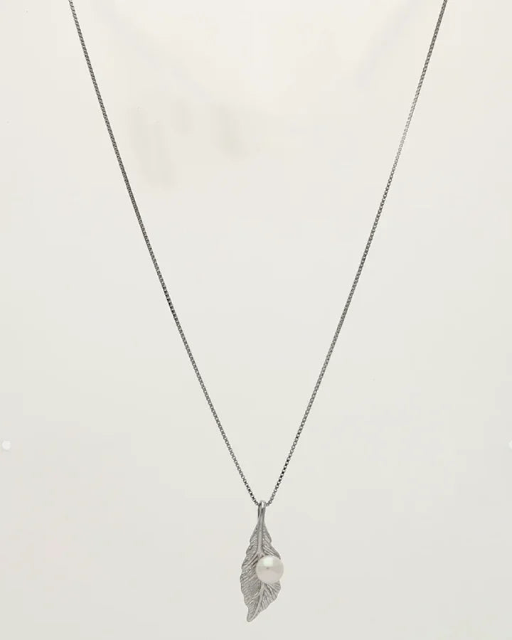 Luna Pearl Charm Duo in 92.5 Silver