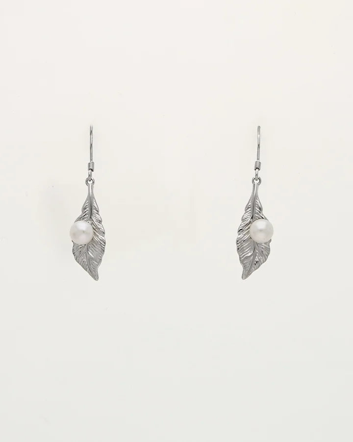 Luna Pearl Charm Duo in 92.5 Silver