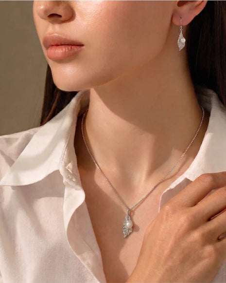 Luna Pearl Charm Duo in 92.5 Silver