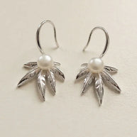 Ivory Pearl Charm Duo  in 92.5 Silver