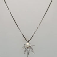 Ivory Pearl Charm Duo  in 92.5 Silver