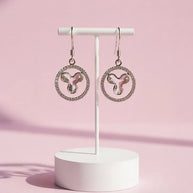 Luna Drop Earrings in 92.5 Silver