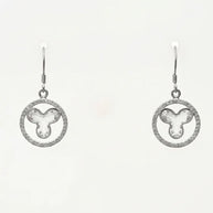 Luna Drop Earrings in 92.5 Silver