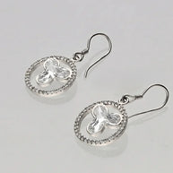Luna Drop Earrings in 92.5 Silver