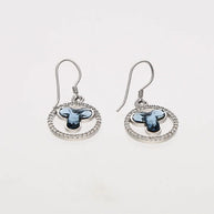 Dangle Earrings in 92.5 Silver