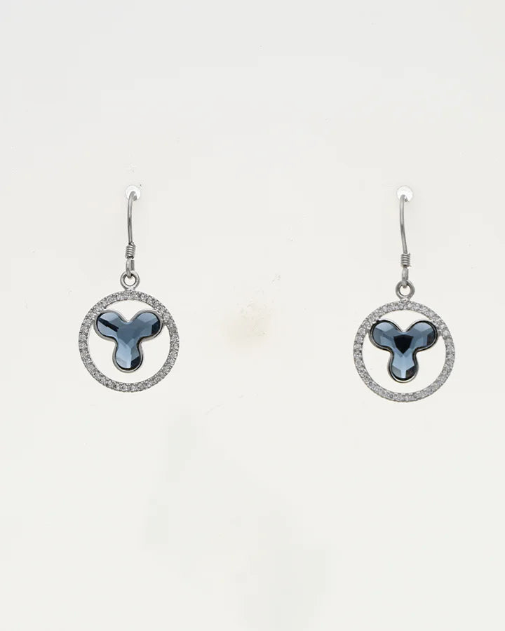 Dangle Earrings in 92.5 Silver