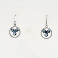 Dangle Earrings in 92.5 Silver