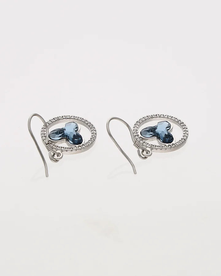 Dangle Earrings in 92.5 Silver