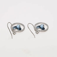 Dangle Earrings in 92.5 Silver