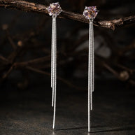Frostfall Earrings in 92.5 Silver