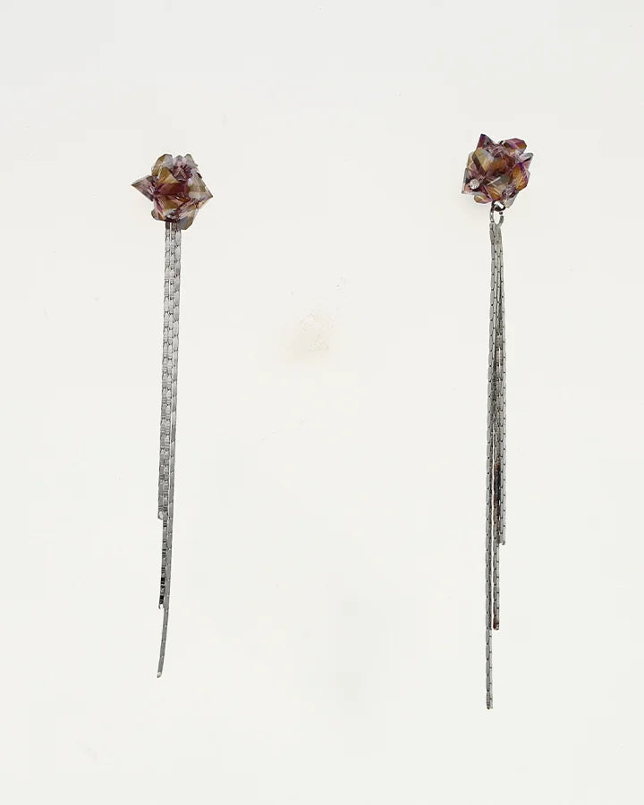 Frostfall Earrings in 92.5 Silver