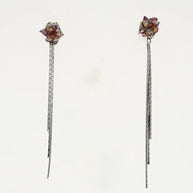 Frostfall Earrings in 92.5 Silver