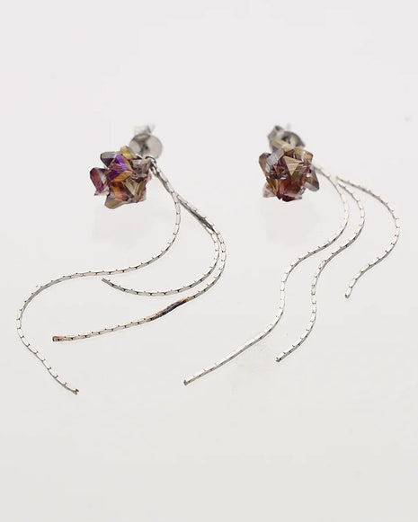 Frostfall Earrings in 92.5 Silver