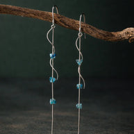 Stellar Swing Earrings in 92.5 Silver