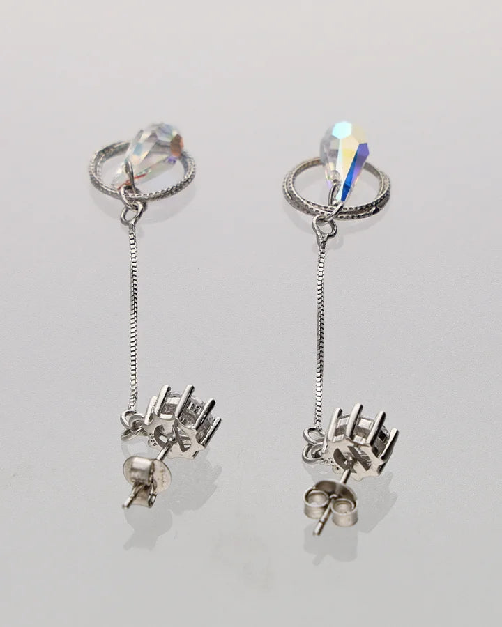 Aria Shine Earrings in 92.5 Silver