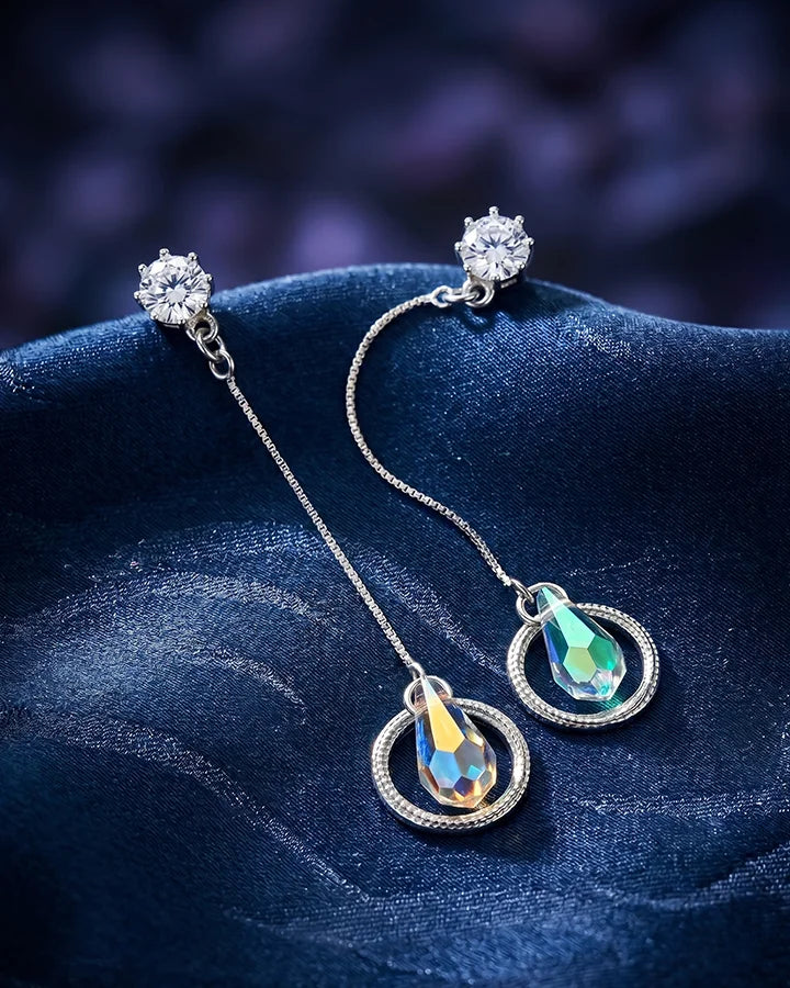 Aria Shine Earrings in 92.5 Silver