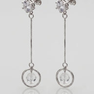 Aria Shine Earrings in 92.5 Silver