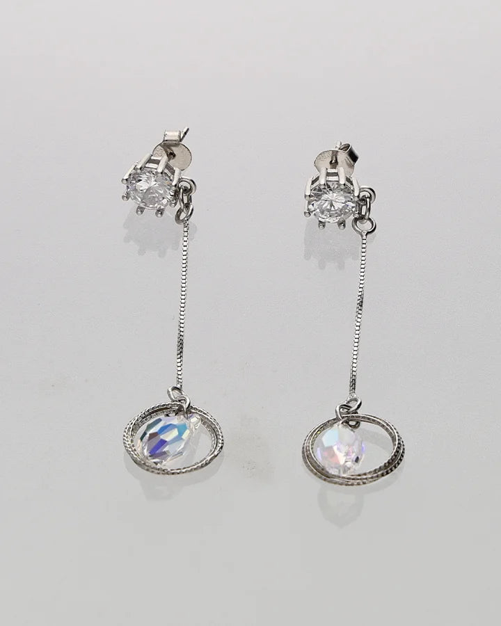 Aria Shine Earrings in 92.5 Silver