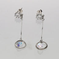 Aria Shine Earrings in 92.5 Silver