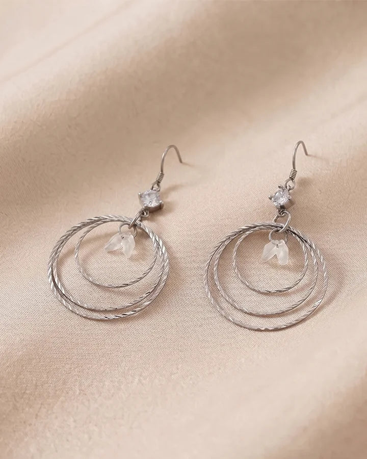 Celestia Fall Earrings in 92.5 Silver