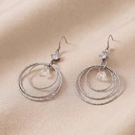 Celestia Fall Earrings in 92.5 Silver