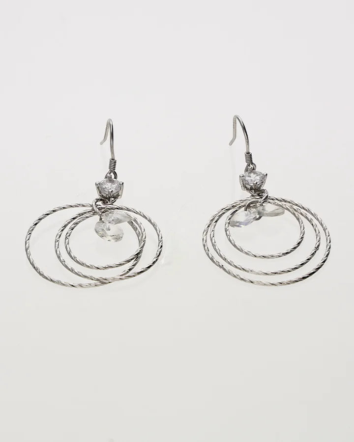 Celestia Fall Earrings in 92.5 Silver