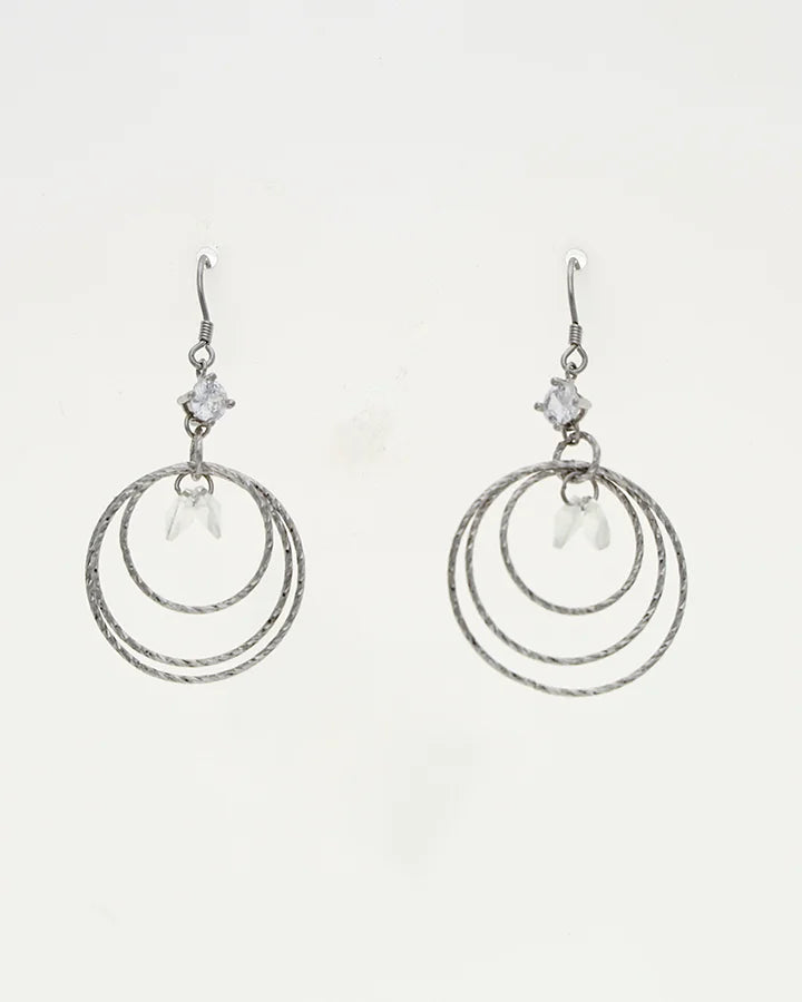 Celestia Fall Earrings in 92.5 Silver