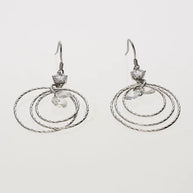Celestia Fall Earrings in 92.5 Silver