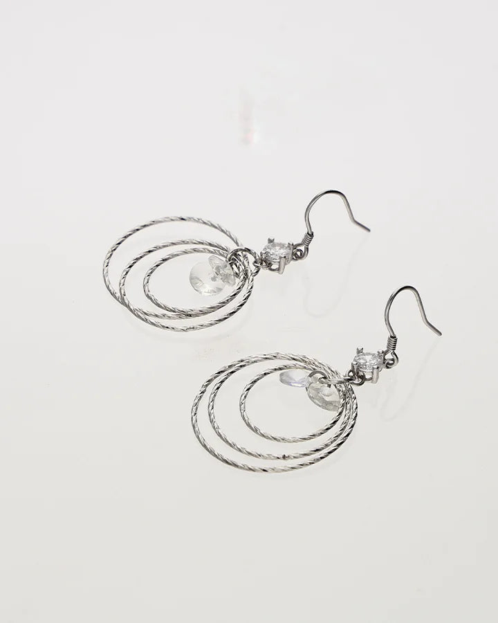 Celestia Fall Earrings in 92.5 Silver