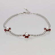 Stellar Tennis Bracelet in 92.5 Silver