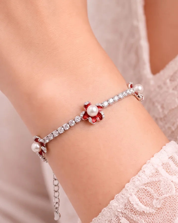 Stellar Tennis Bracelet in 92.5 Silver