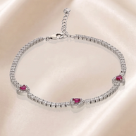Ivory Flash Bracelet  in 92.5 Silver