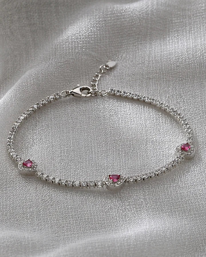Ivory Flash Bracelet  in 92.5 Silver