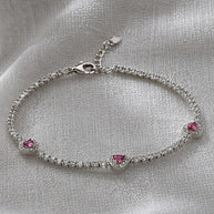 Ivory Flash Bracelet  in 92.5 Silver