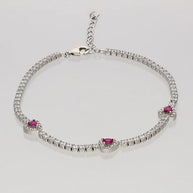 Ivory Flash Bracelet  in 92.5 Silver