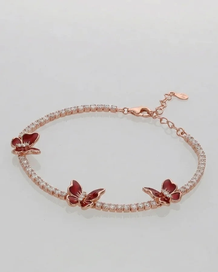 Petal Wings Bracelet in 92.5 Silver
